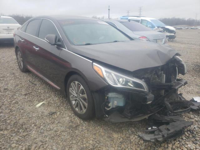HYUNDAI SONATA SPO 2016 with VIN 5NPE34AF6GH419944 - Photo from auction