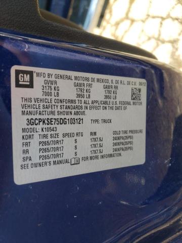 Photo 8 from auction – 2013 CHEVROLET SILVERADO with VIN 3GCPKSE75DG103121