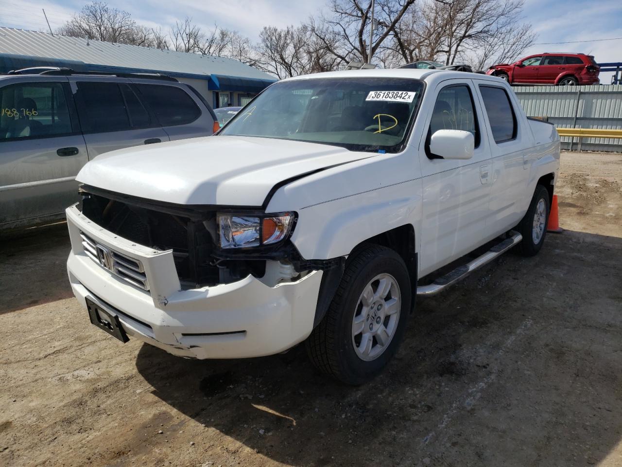 Photo 2 from auction – 2007 HONDA RIDGELINE with VIN 2HJYK164X7H503050