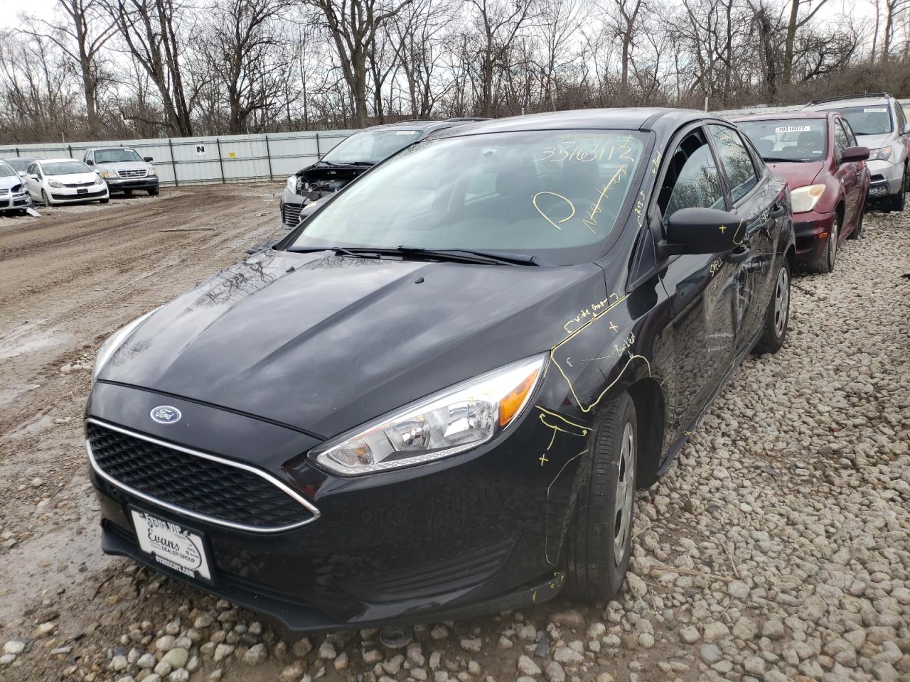 Photo 2 from auction – 2016 FORD FOCUS S with VIN 1FADP3E28GL281018