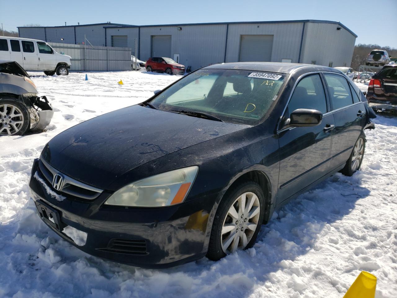 Photo 2 from auction – 2007 HONDA ACCORD EX with VIN 1HGCM66547A062076