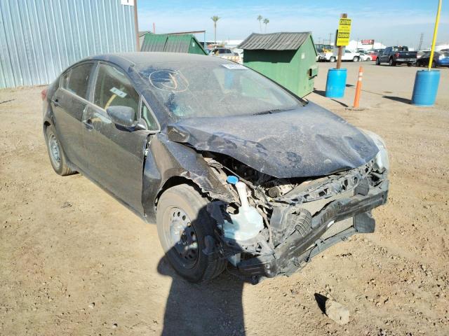 KIA FORTE LX 2015 with VIN KNAFK4A64F5378314 - Photo from auction