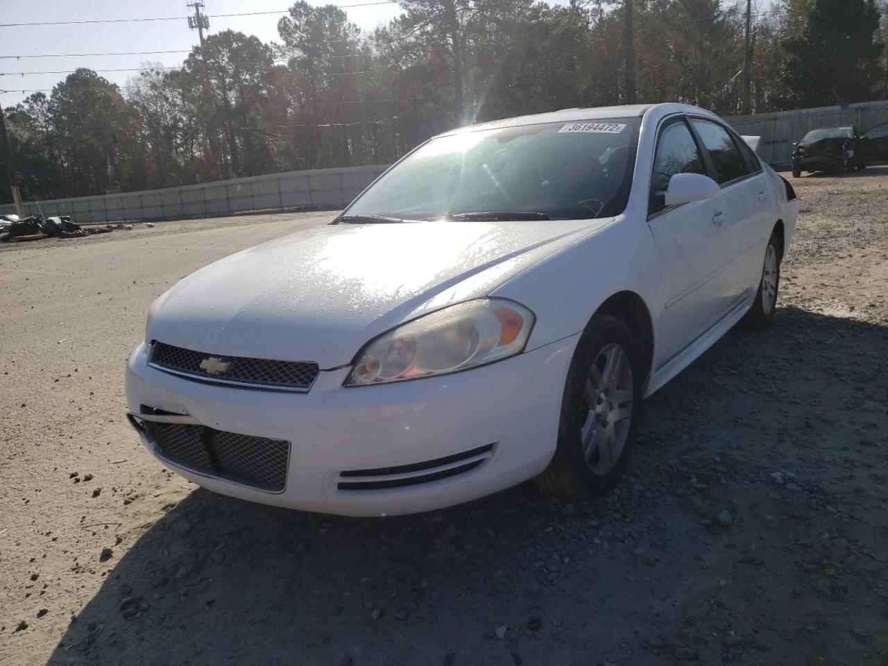 Photo 2 from auction – 2016 CHEVROLET IMPALA LT with VIN 2G1WB5E33G1105689