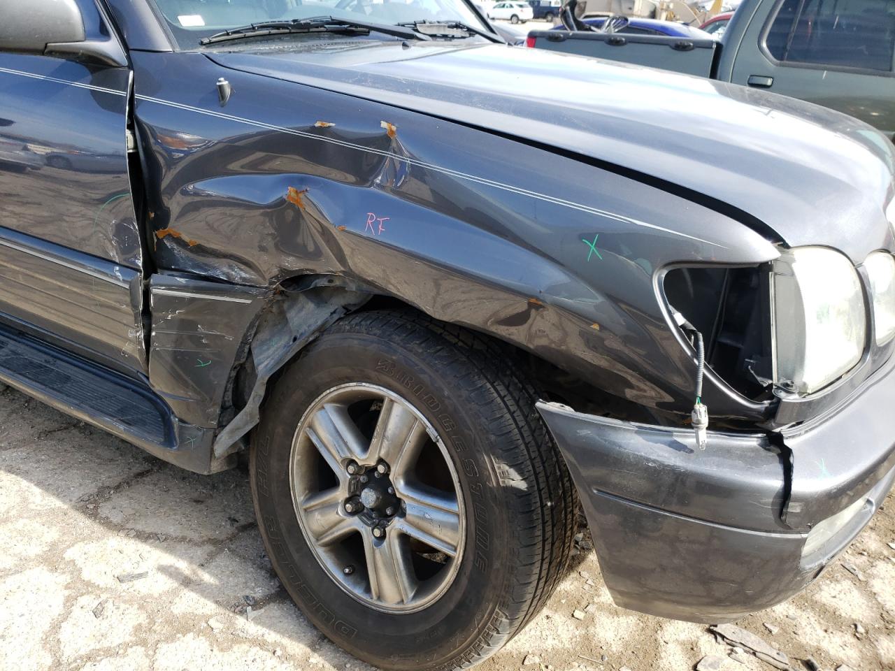 Photo 9 from auction – 2006 LEXUS LX 470 with VIN JTJHT00W464016831