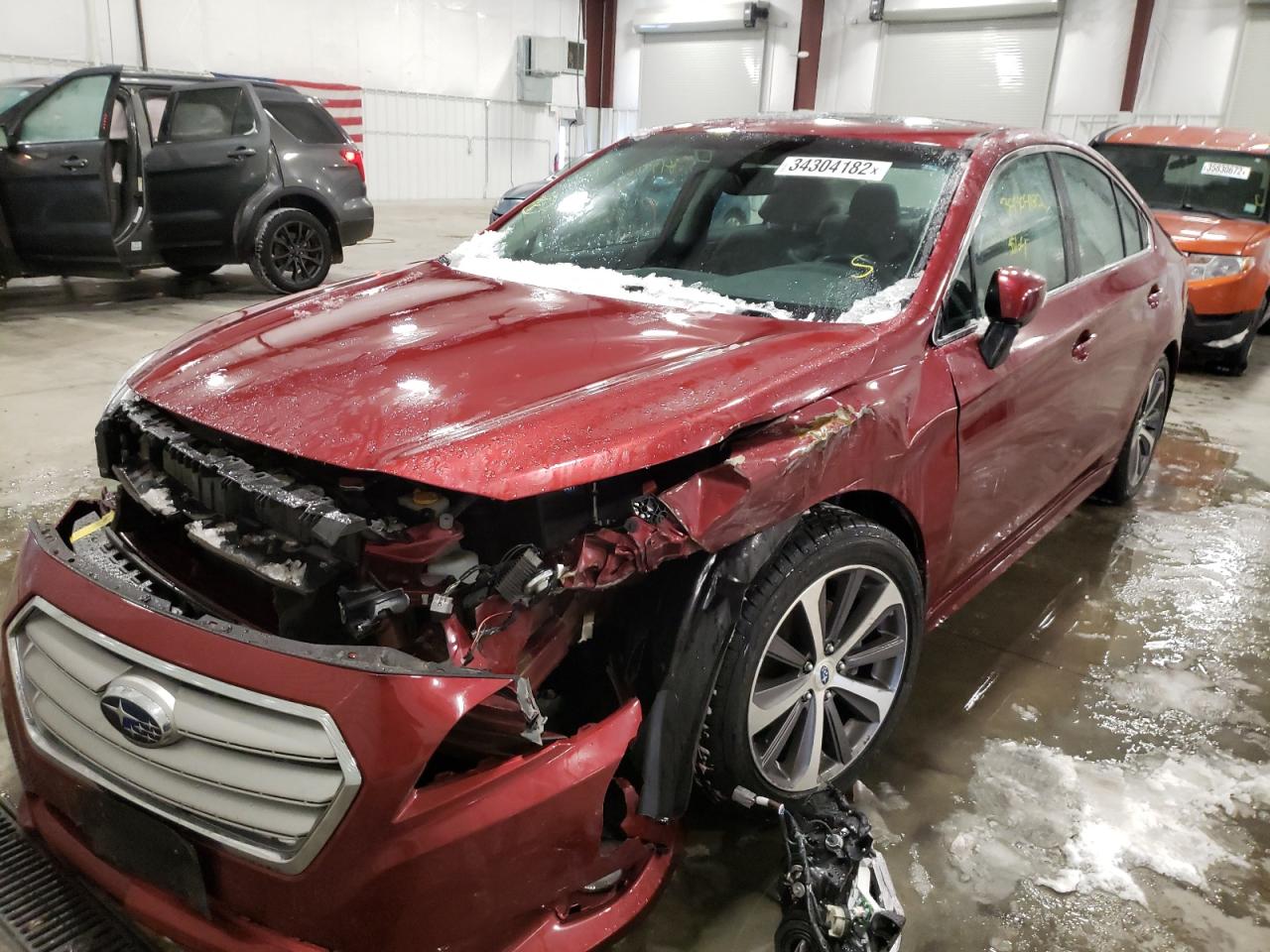 Photo 2 from auction – 2016 SUBARU LEGACY 2.5 with VIN 4S3BNBN60G3039182