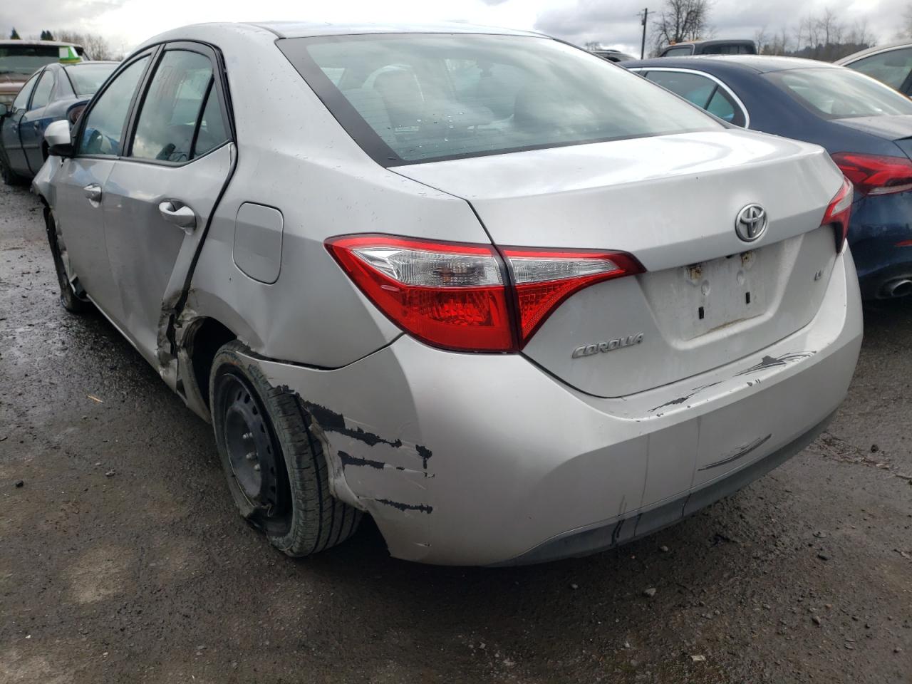Photo 3 from auction – 2014 TOYOTA COROLLA L with VIN 5YFBURHE2EP037310
