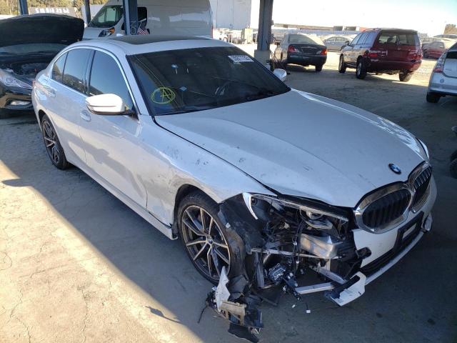 BMW 330I 2020 with VIN 3MW5R1J01L8B34717 - Photo from auction