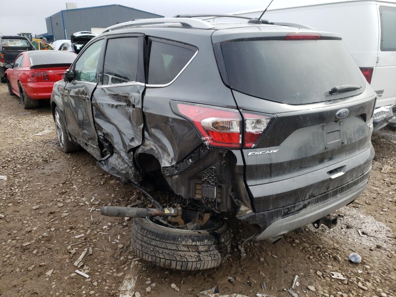 Photo 3 from auction – 2017 FORD ESCAPE TIT with VIN 1FMCU9J98HUA14361