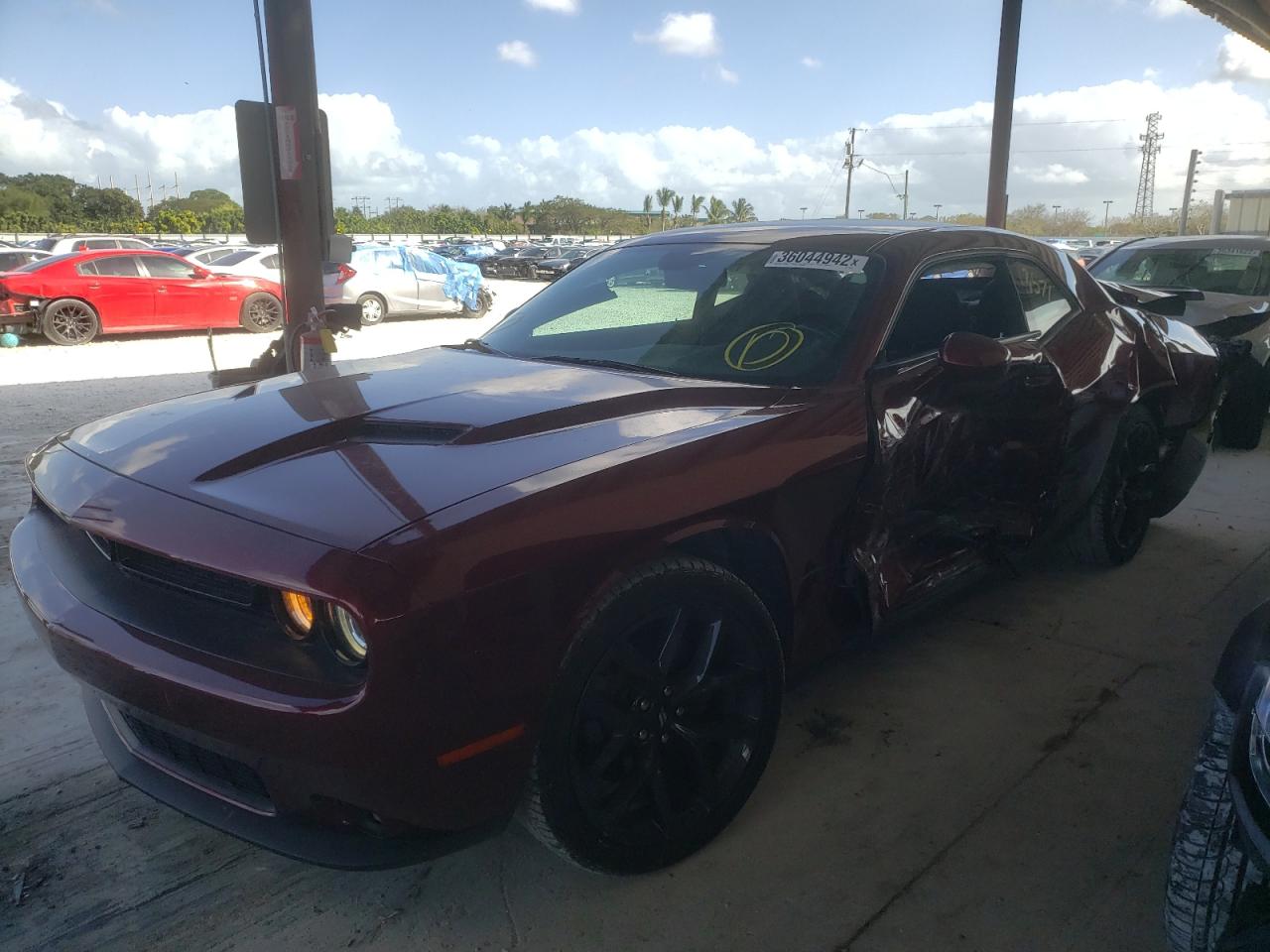 Photo 2 from auction – 2019 DODGE CHALLENGER with VIN 2C3CDZAG8KH730615