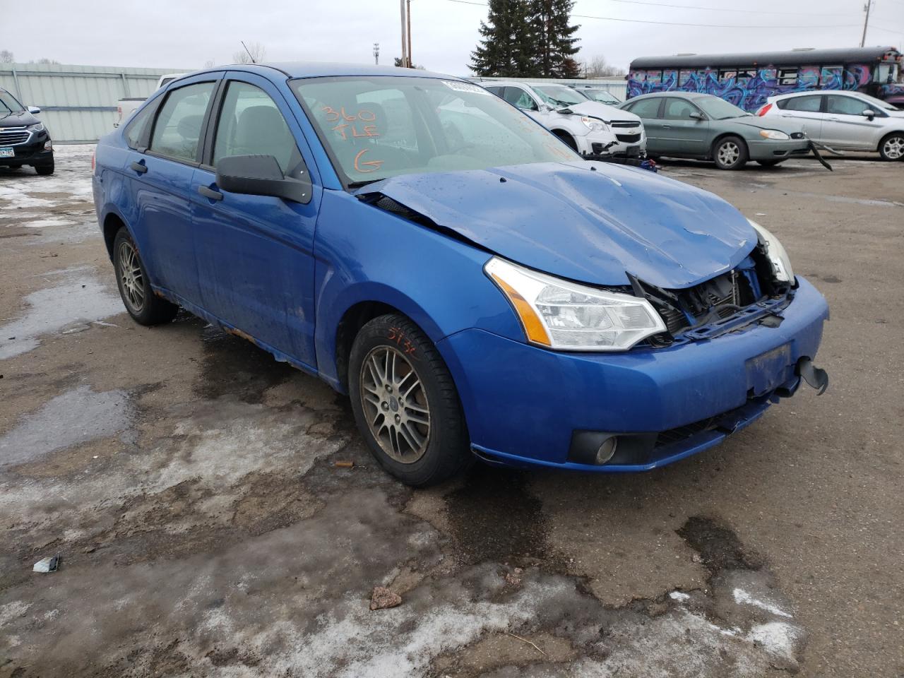 Photo 1 from auction – 2010 FORD FOCUS SE with VIN 1FAHP3FN9AW104820