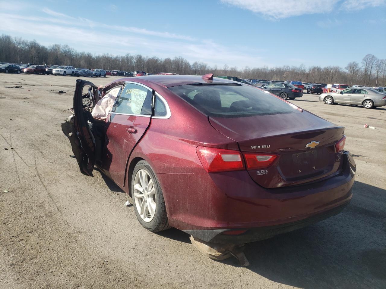 Photo 3 from auction – 2016 CHEVROLET MALIBU LT with VIN 1G1ZE5ST2GF180949