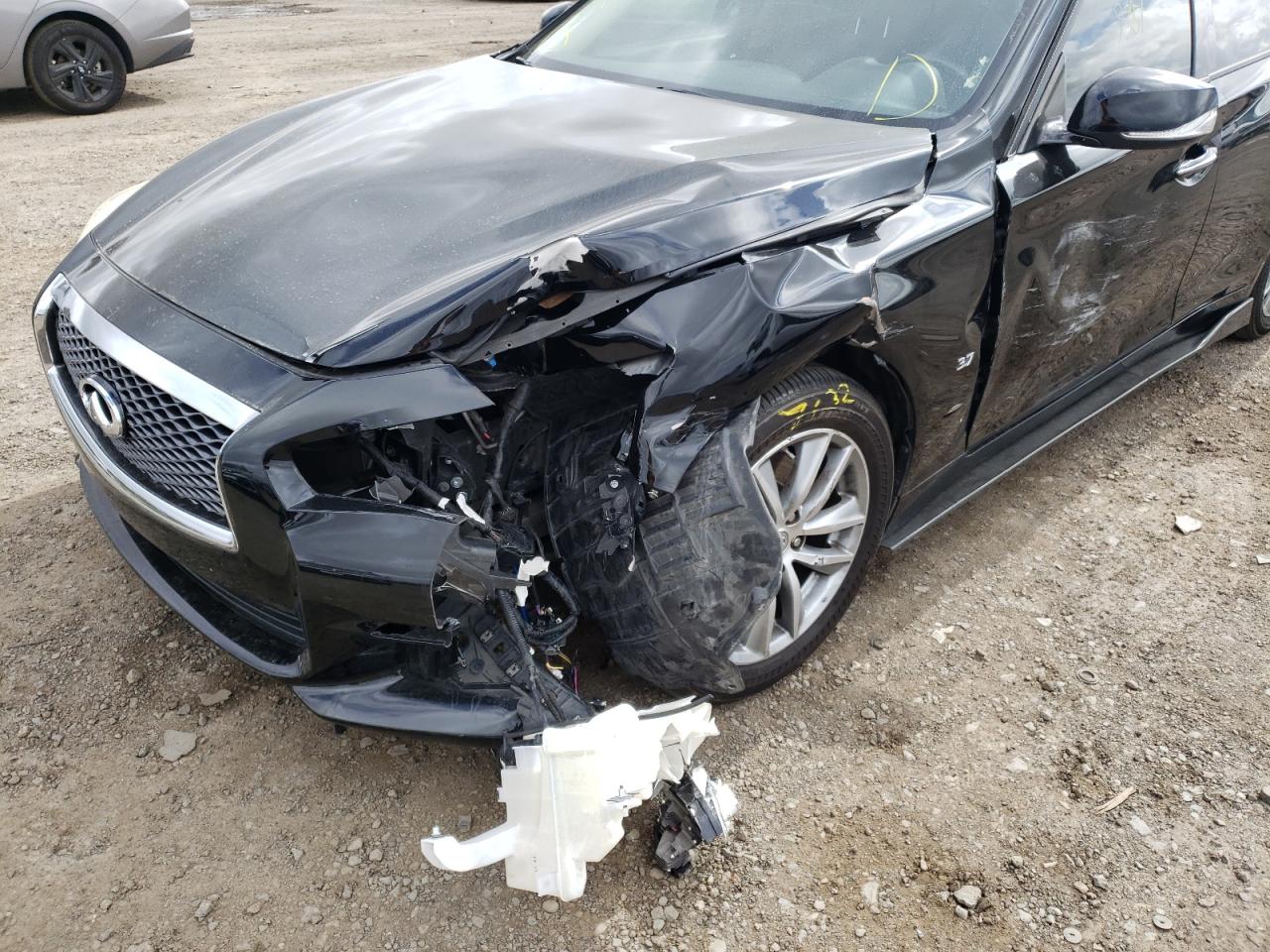 Photo 9 from auction – 2015 INFINITI Q50 BASE with VIN JN1BV7AP7FM336909