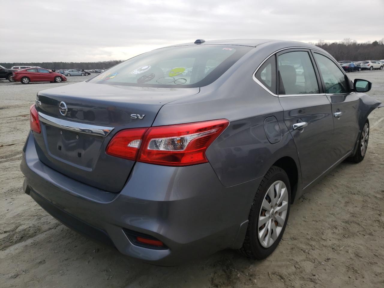 Photo 4 from auction – 2017 NISSAN SENTRA S with VIN 3N1AB7AP2HY383561