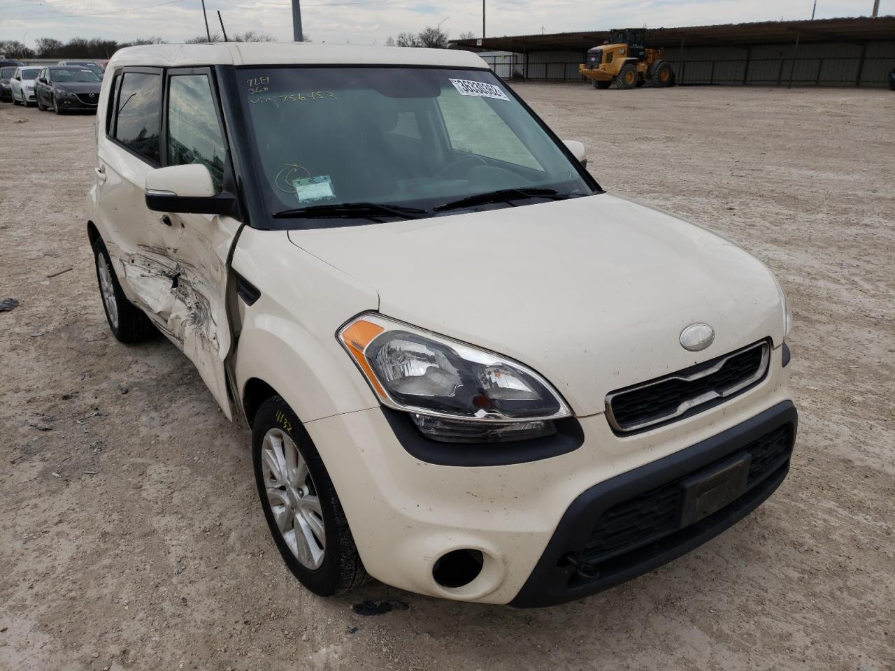 KIA SOUL + 2013 with VIN KNDJT2A62D7756453 - Photo from auction