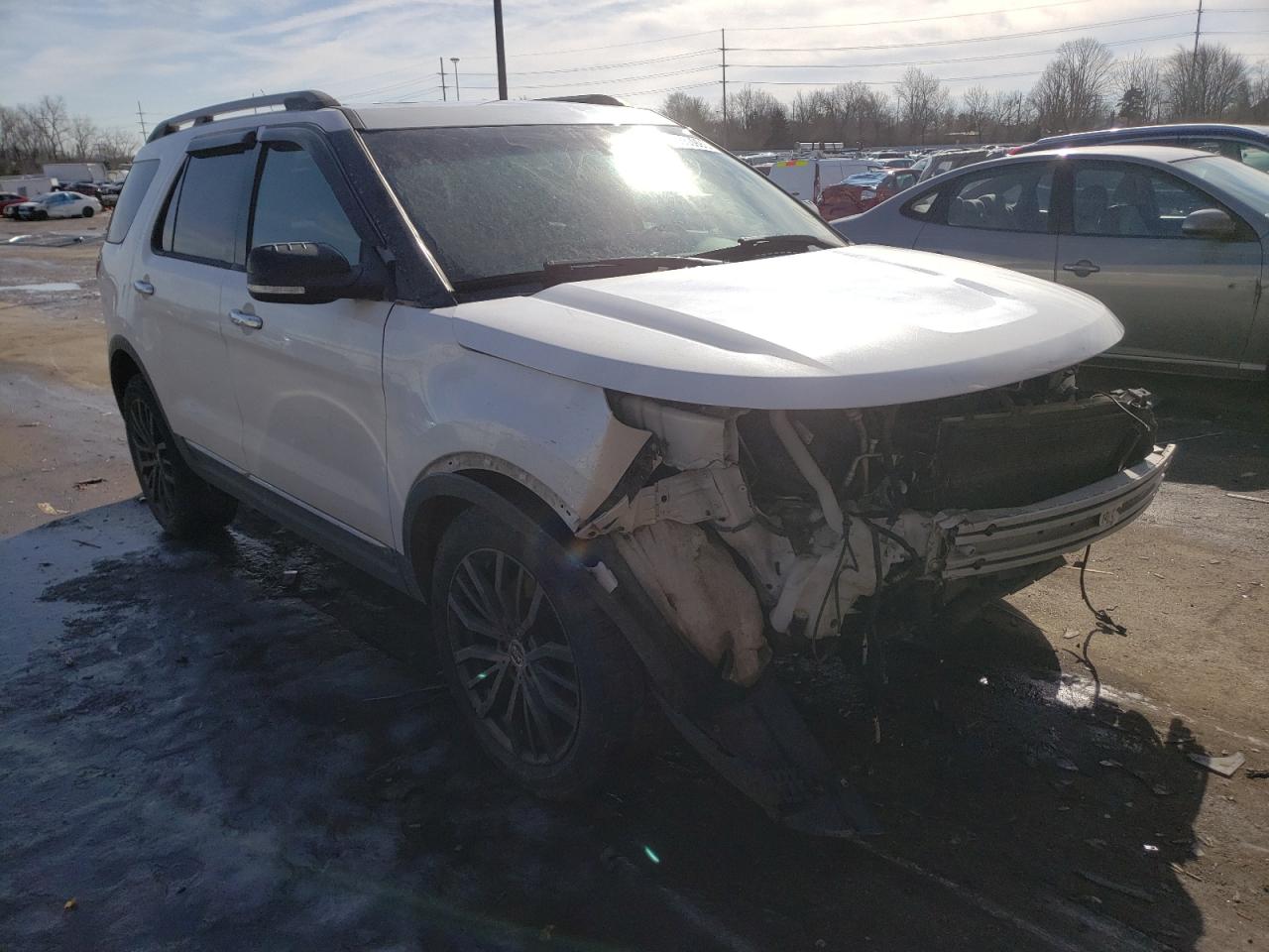 FORD EXPLORER X 2014 with VIN 1FM5K8D87EGA74119 - Photo from auction