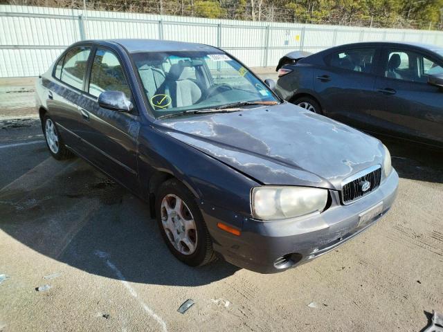 HYUNDAI ELANTRA GL 2001 with VIN KMHDN45D11U165194 - Photo from auction