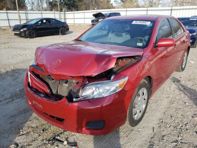 Photo 2 from auction – 2010 TOYOTA CAMRY BASE with VIN 4T1BF3EK8AU044188