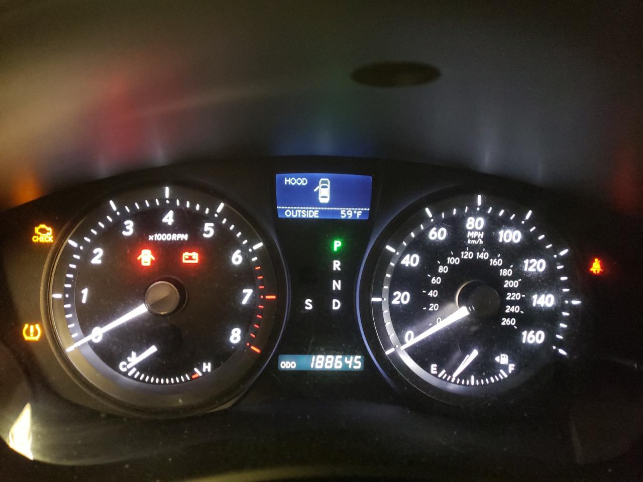 Photo 8 from auction – 2008 LEXUS ES 350 with VIN JTHBJ46G982192390