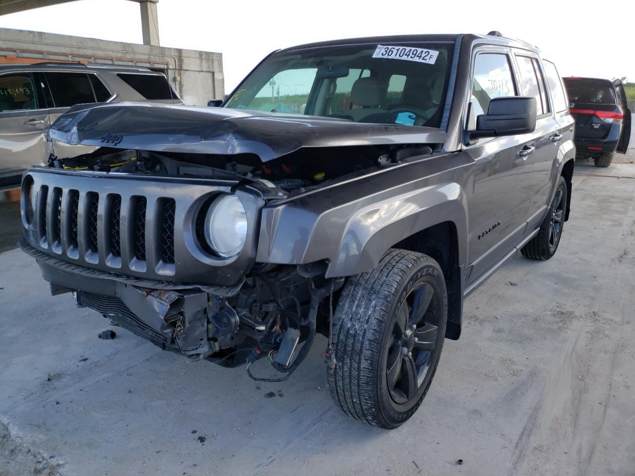 Photo 2 from auction – 2014 JEEP PATRIOT SP with VIN 1C4NJPBA2ED785543