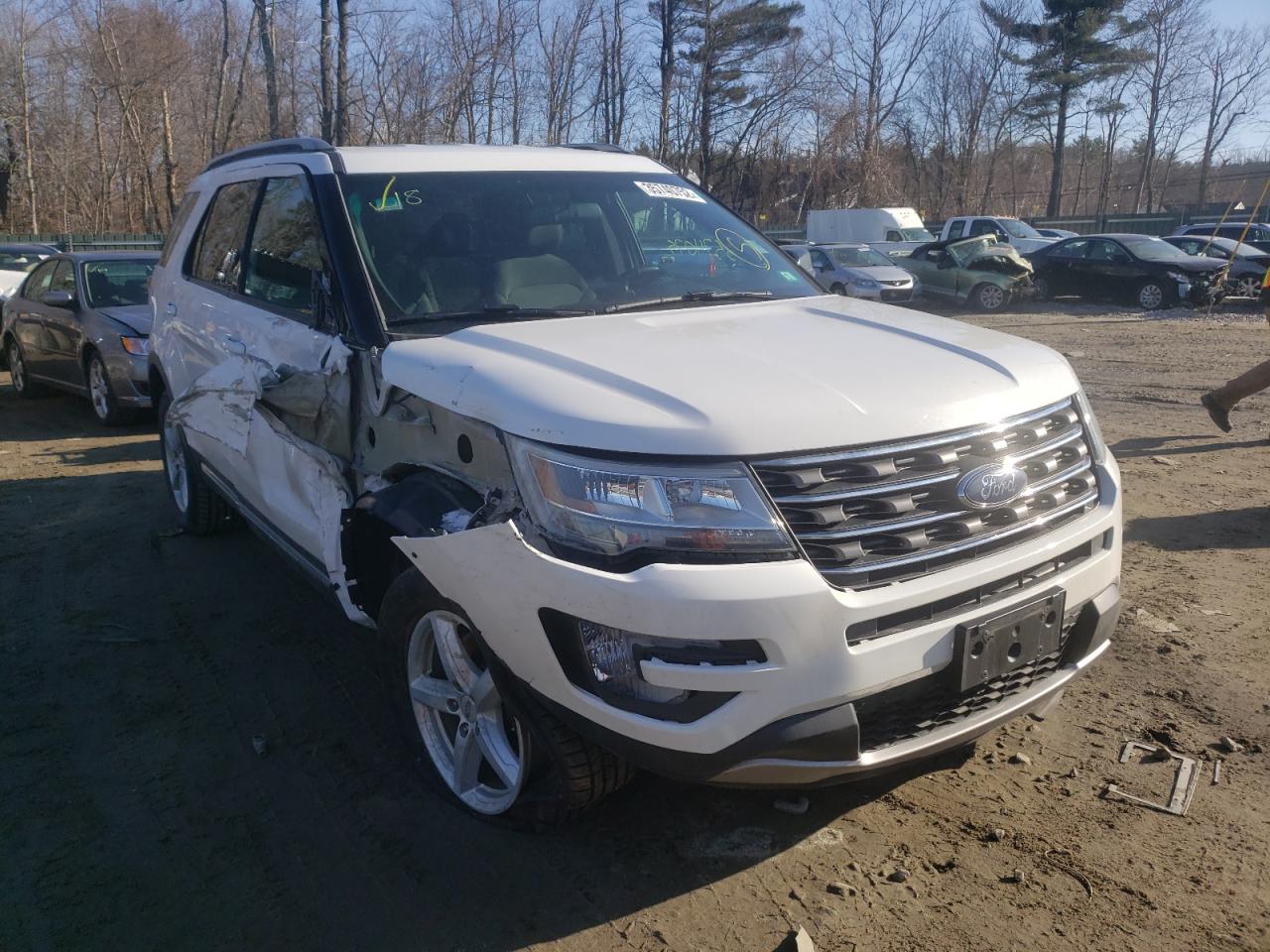 FORD EXPLORER X 2016 with VIN 1FM5K8D80GGB08405 - Photo from auction