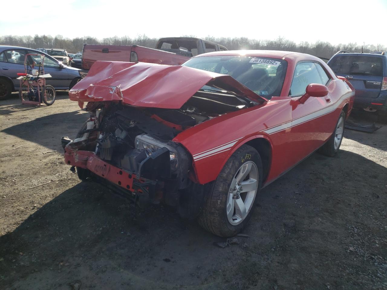 Photo 2 from auction – 2010 DODGE CHALLENGER with VIN 2B3CJ4DV7AH238336