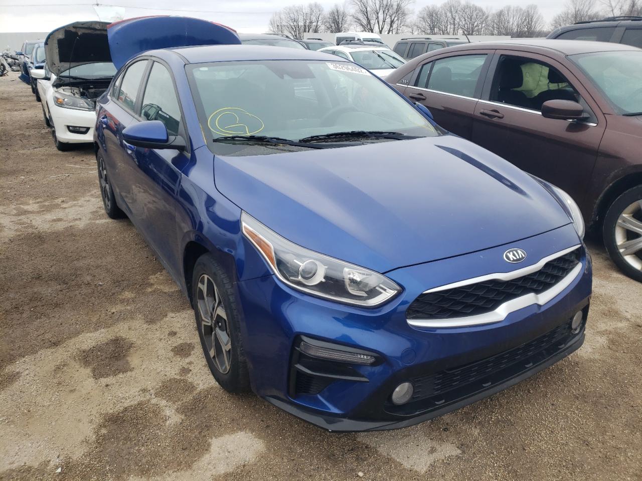 KIA FORTE FE 2019 with VIN 3KPF24AD7KE122796 - Photo from auction