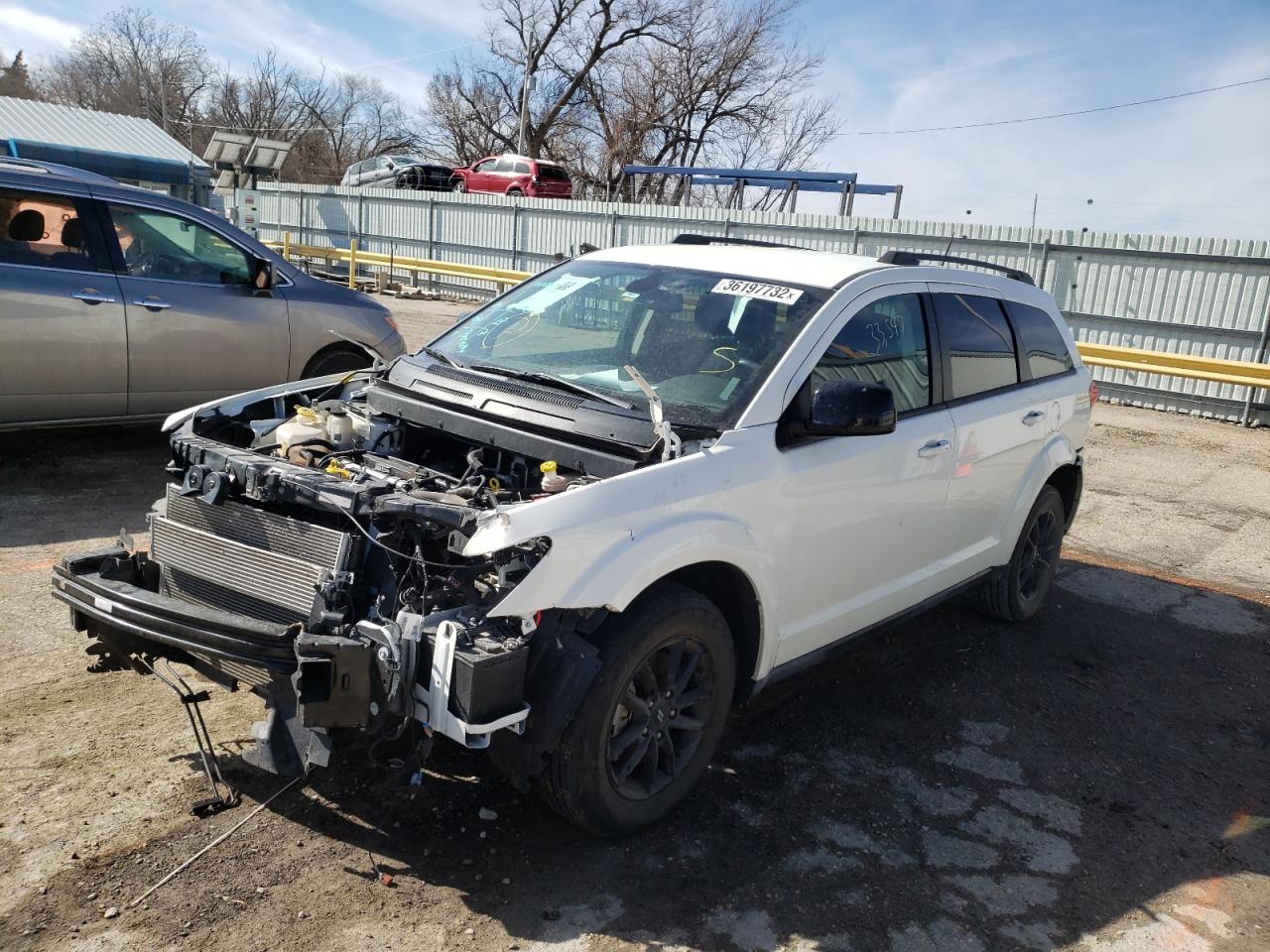 Photo 2 from auction – 2019 DODGE JOURNEY SE with VIN 3C4PDCBB8KT778765