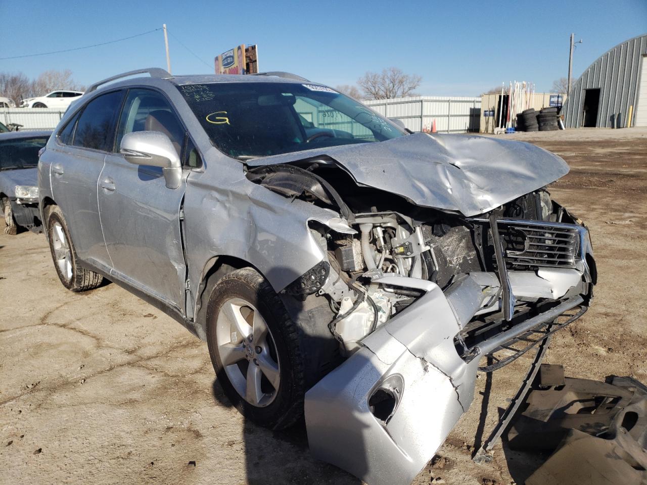 LEXUS RX 350 BAS 2015 with VIN JTJBK1BA4F2469598 - Photo from auction