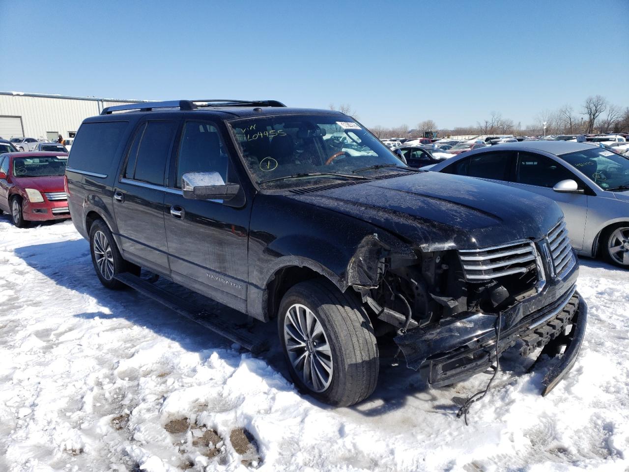Photo 1 from auction – 2017 LINCOLN NAVIGATOR with VIN 5LMJJ3JTXHEL04455