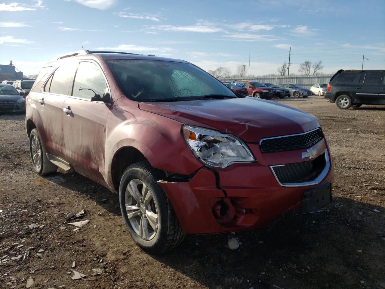 CHEVROLET EQUINOX LT 2011 with VIN 2CNFLGECXB6238621 - Photo from auction