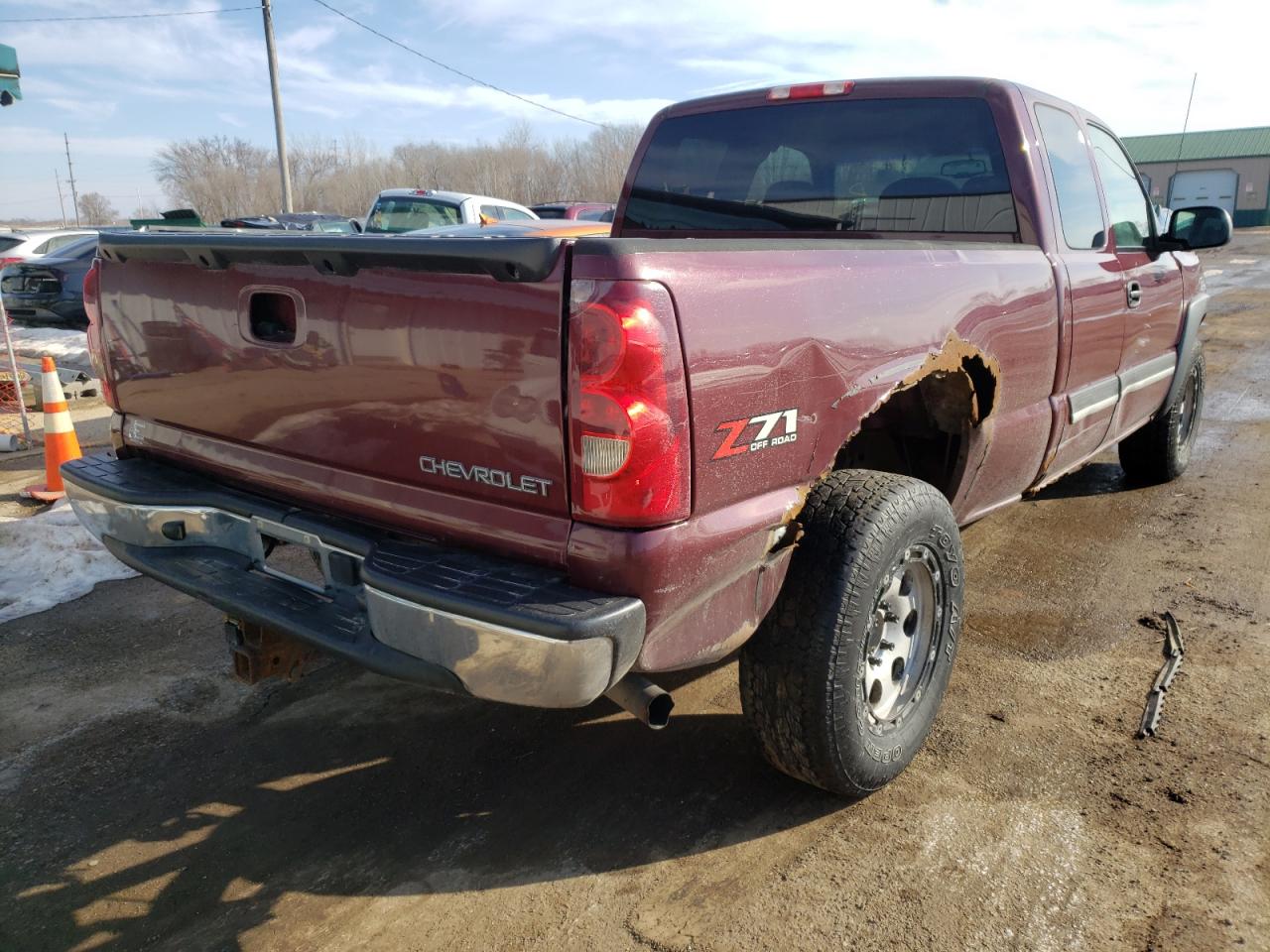 Photo 4 from auction – 2003 CHEVROLET SILVERADO with VIN 1GCEK19T63E245797