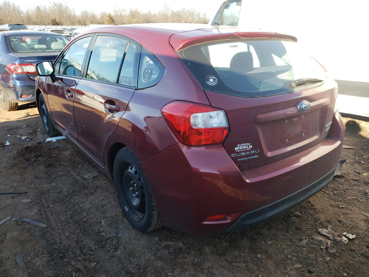 Photo 3 from auction – 2012 SUBARU IMPREZA PR with VIN JF1GPAC62CH228299