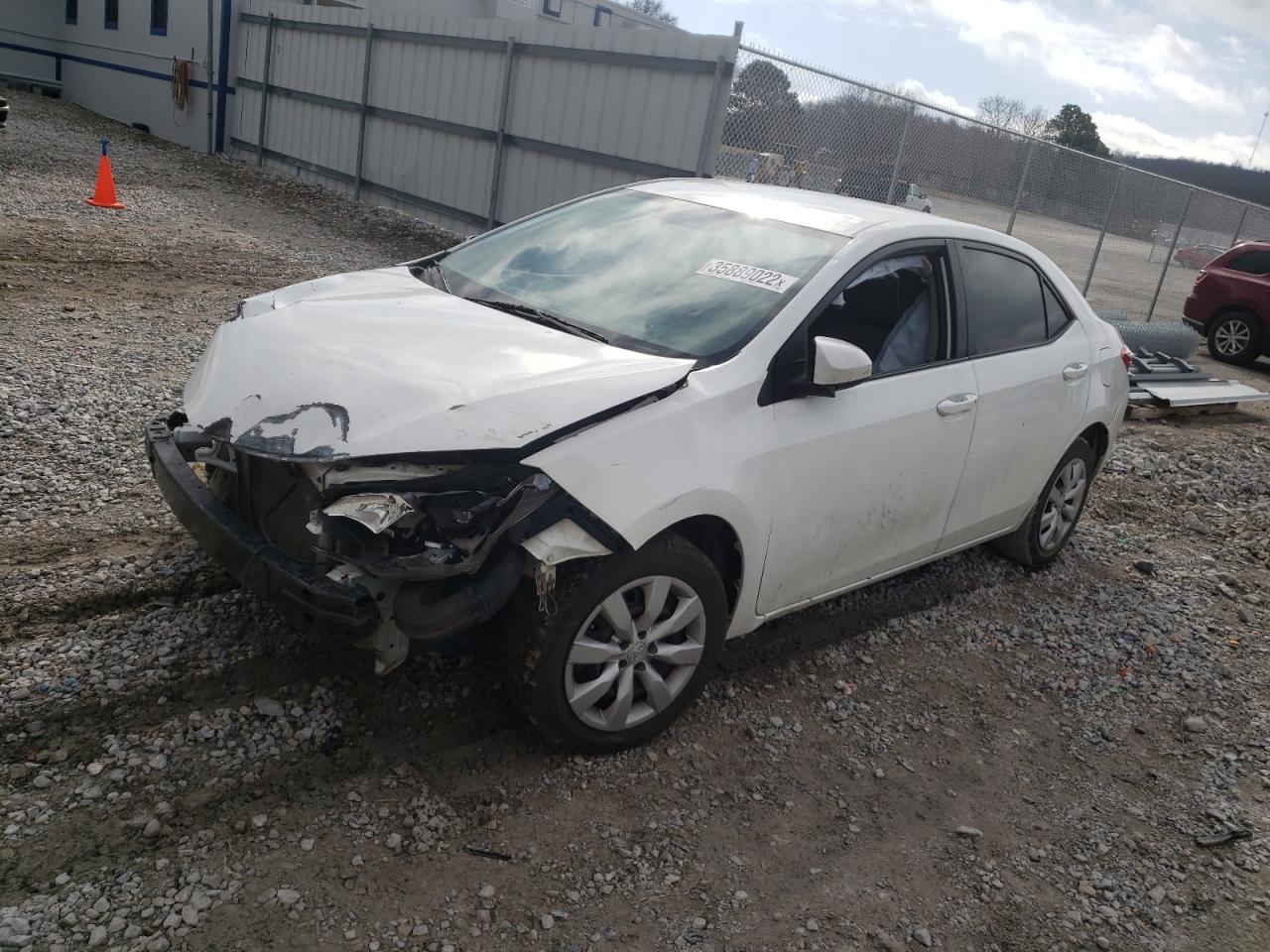 Photo 2 from auction – 2016 TOYOTA COROLLA L with VIN 5YFBURHE7GP488378