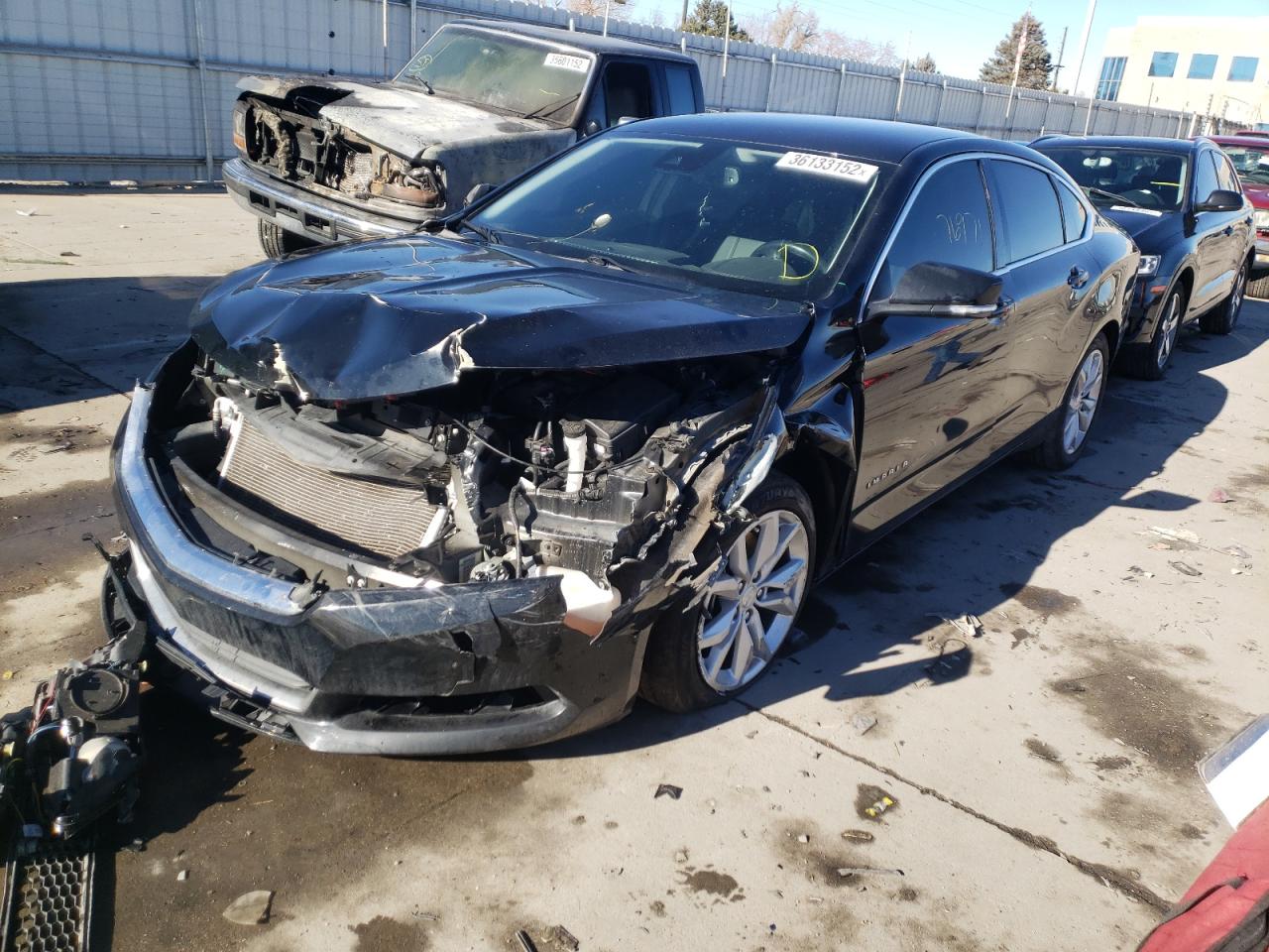 Photo 2 from auction – 2017 CHEVROLET IMPALA LT with VIN 2G1105S31H9146152