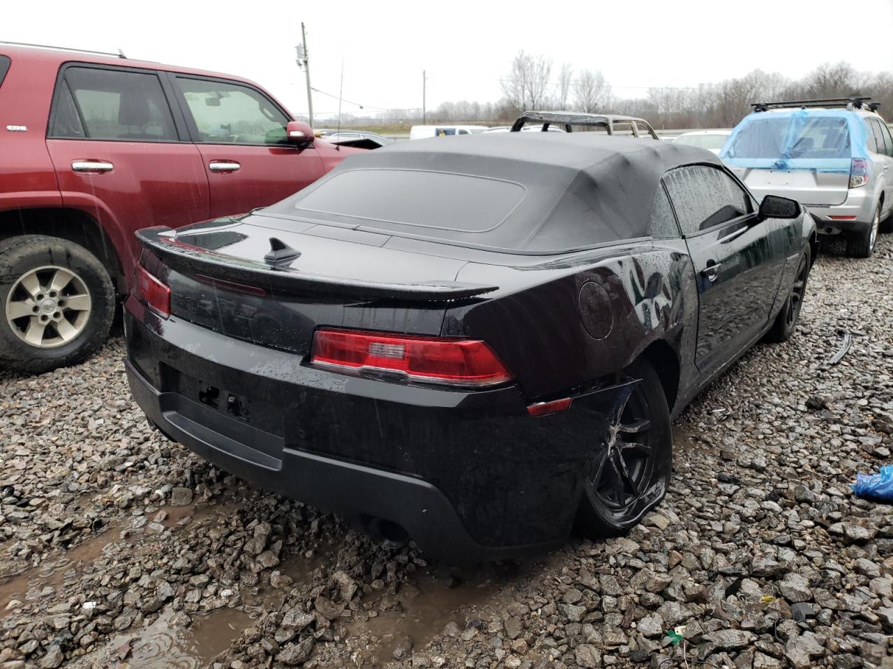 Photo 4 from auction – 2015 CHEVROLET CAMARO LT with VIN 2G1FD3D30F9245697