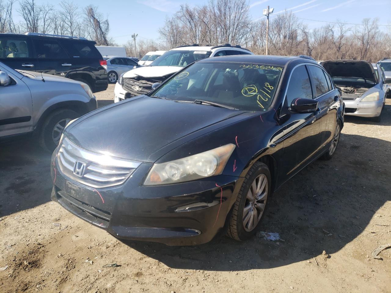 Photo 2 from auction – 2012 HONDA ACCORD EX with VIN 1HGCP2F75CA029938