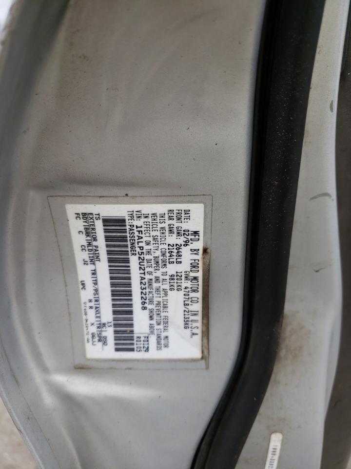 Photo 10 from auction – 1996 FORD TAURUS GL with VIN 1FALP52U2TA232268