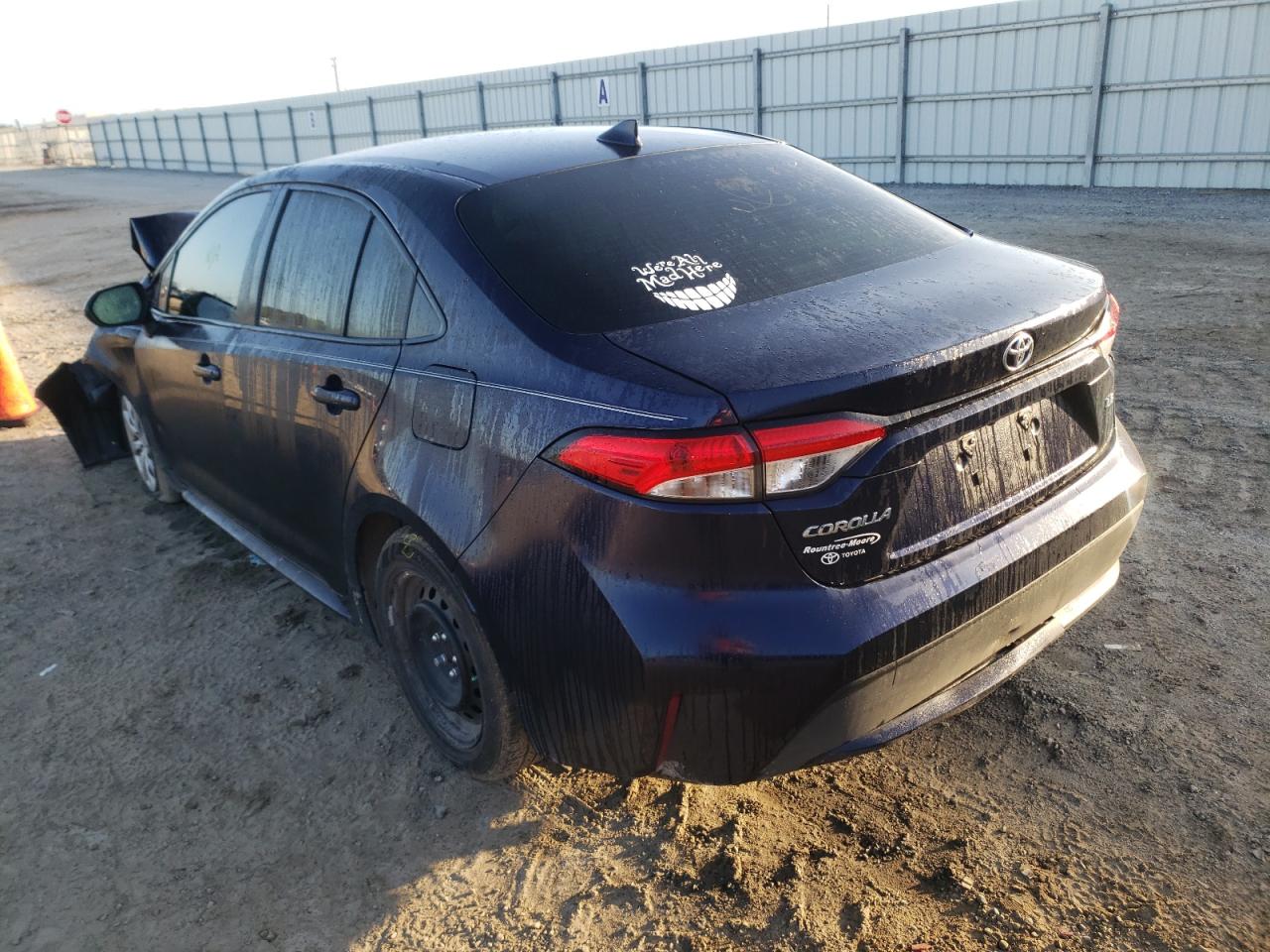 Photo 3 from auction – 2020 TOYOTA COROLLA LE with VIN 5YFEPRAE3LP056623