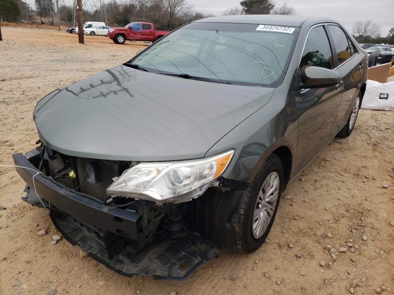 Photo 2 from auction – 2012 TOYOTA CAMRY BASE with VIN 4T1BF1FK9CU636138