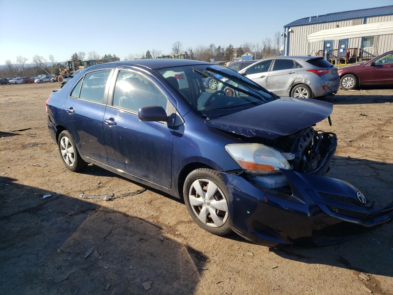 TOYOTA YARIS 2008 with VIN JTDBT903181253073 - Photo from auction