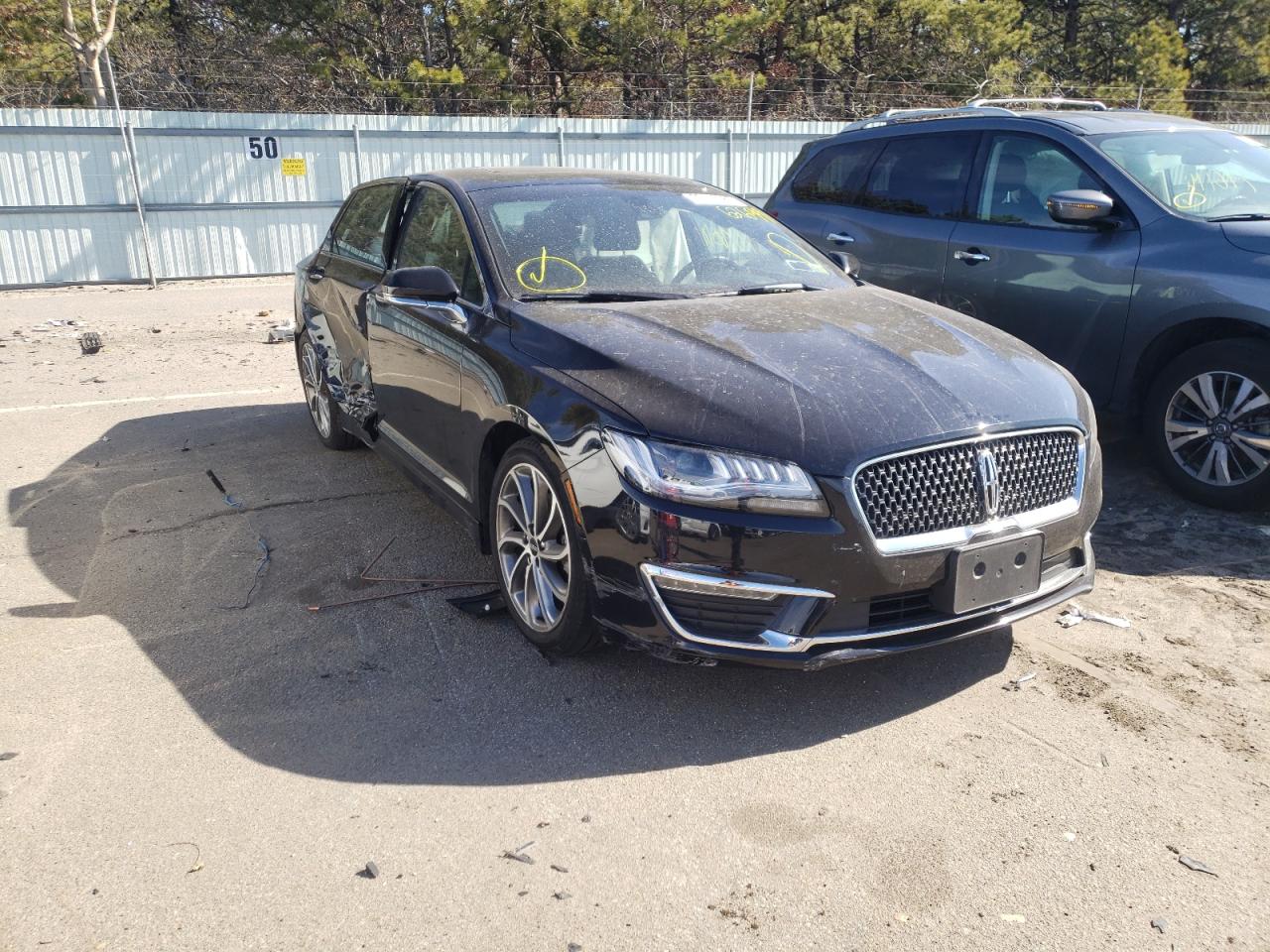 LINCOLN MKZ RESERV 2019 with VIN 3LN6L5D97KR626991 - Photo from auction