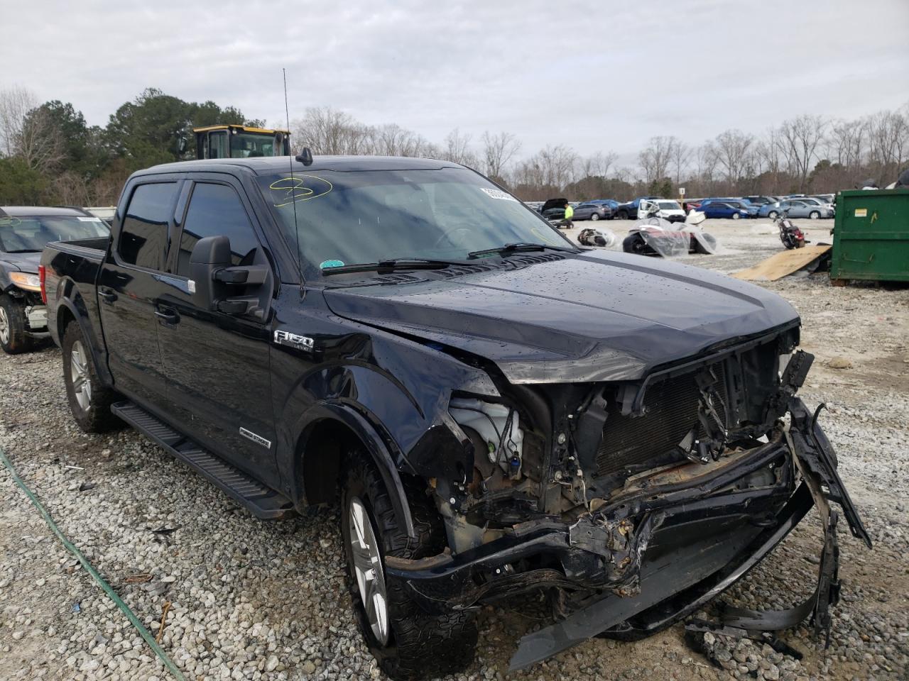 FORD F150 SUPER 2018 with VIN 1FTFW1E13JFD93376 - Photo from auction