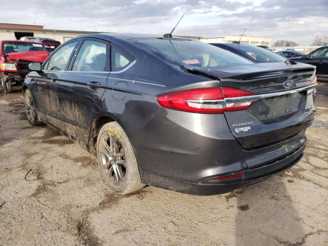 Photo 3 from auction – 2017 FORD FUSION SE with VIN 3FA6P0HD0HR249963