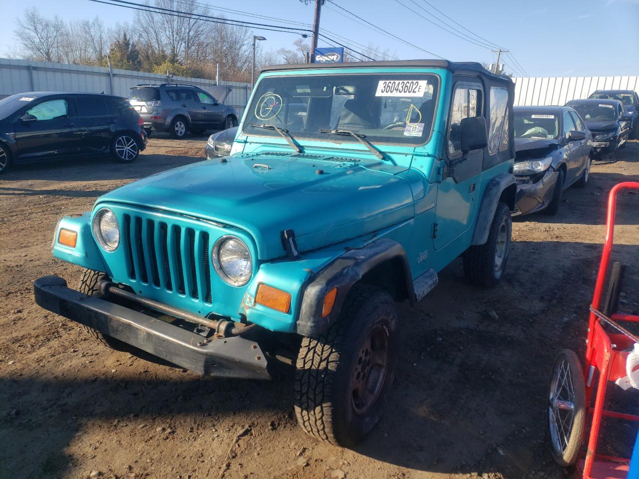 Photo 2 from auction – 1997 JEEP WRANGLER / with VIN 1J4FY29P0VP461741