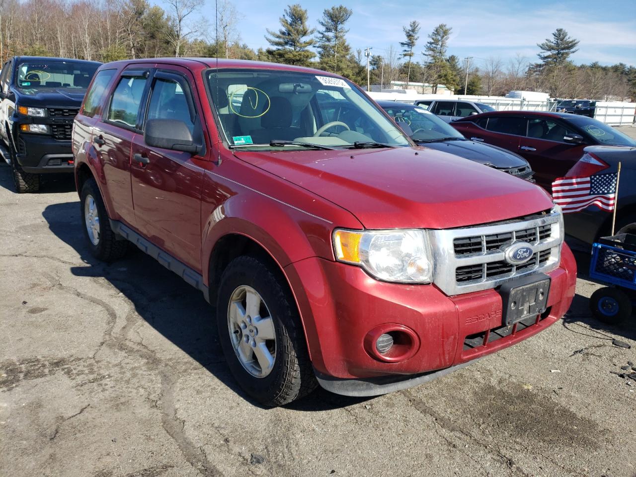FORD ESCAPE XLS 2012 with VIN 1FMCU0C74CKC73179 - Photo from auction