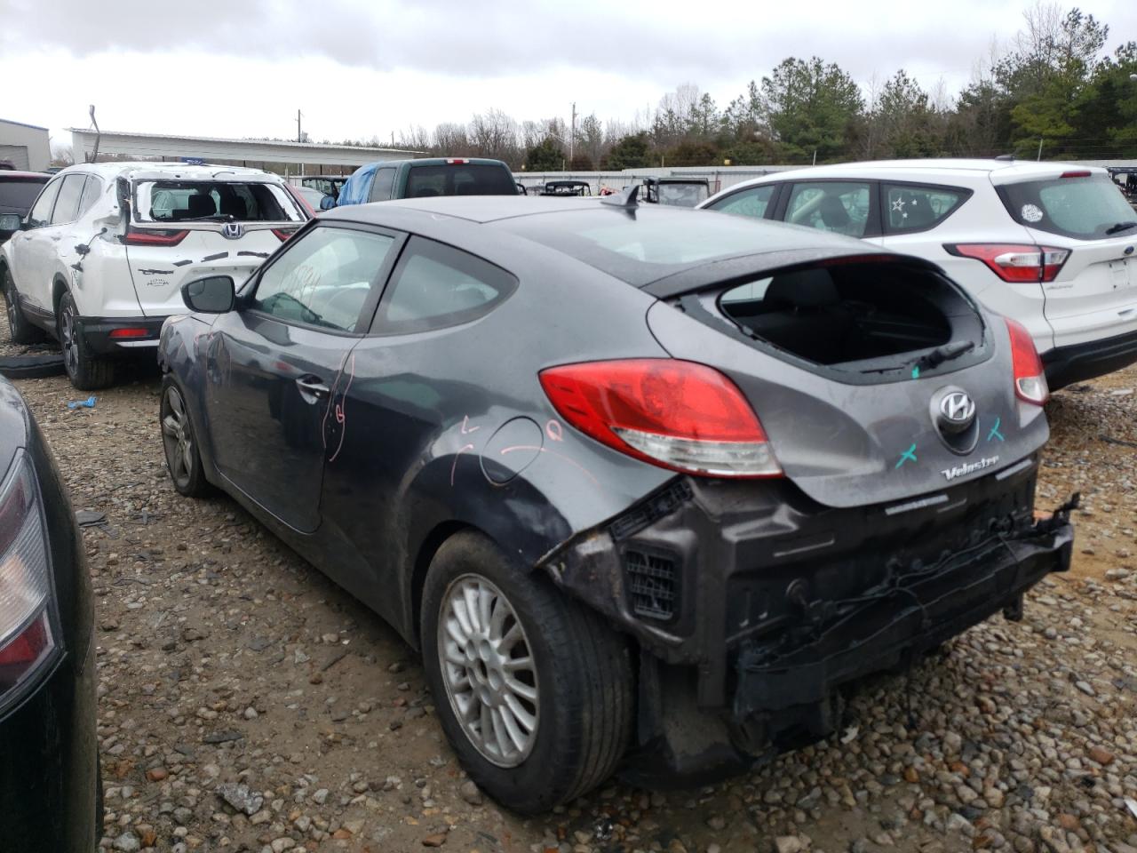 Photo 3 from auction – 2015 HYUNDAI VELOSTER with VIN KMHTC6AD3FU228581
