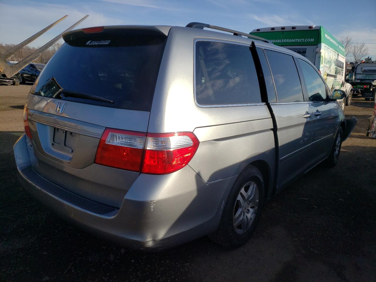 Photo 4 from auction – 2007 HONDA ODYSSEY EX with VIN 5FNRL38657B043592