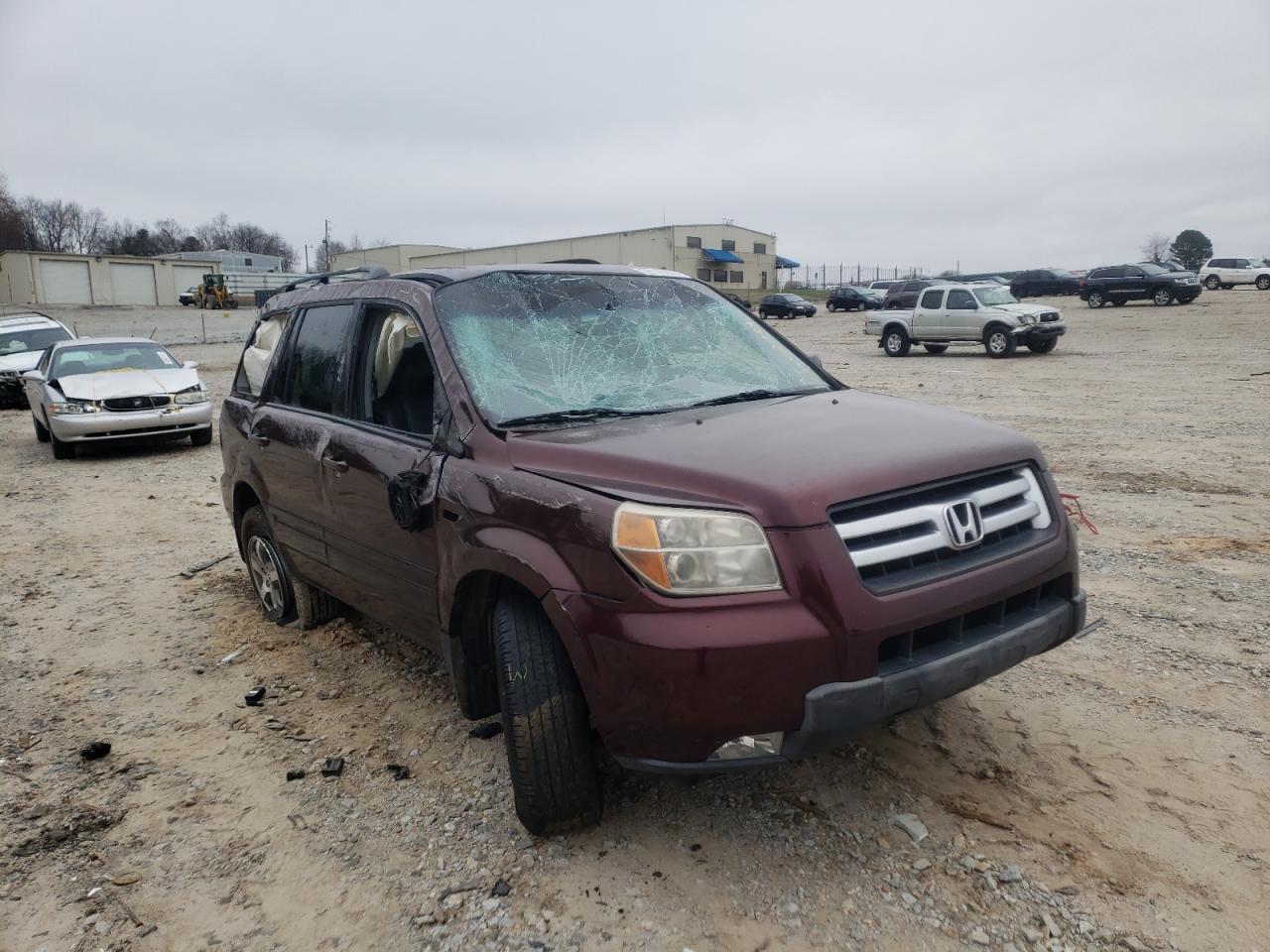 HONDA PILOT EXL 2008 with VIN 5FNYF28558B022084 - Photo from auction