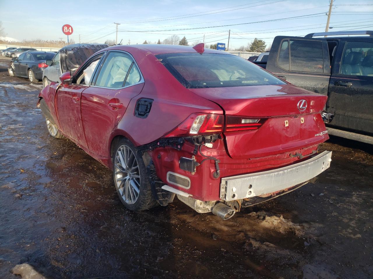 Photo 3 from auction – 2015 LEXUS IS 250 with VIN JTHCF1D22F5028115