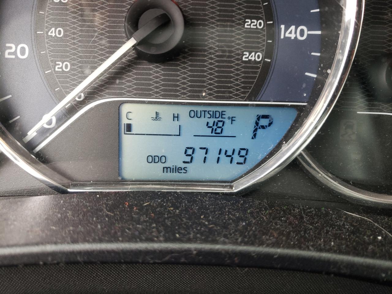 Photo 8 from auction – 2014 TOYOTA COROLLA L with VIN 5YFBURHE2EP037310